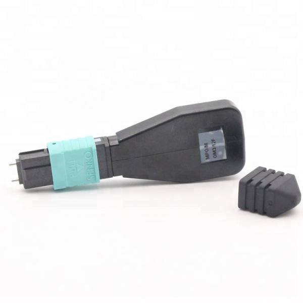 Cheap PVC LSZH Jacket Optical Fiber Patch Cord Loopback MPO Connector Male Female Polarity A for sale