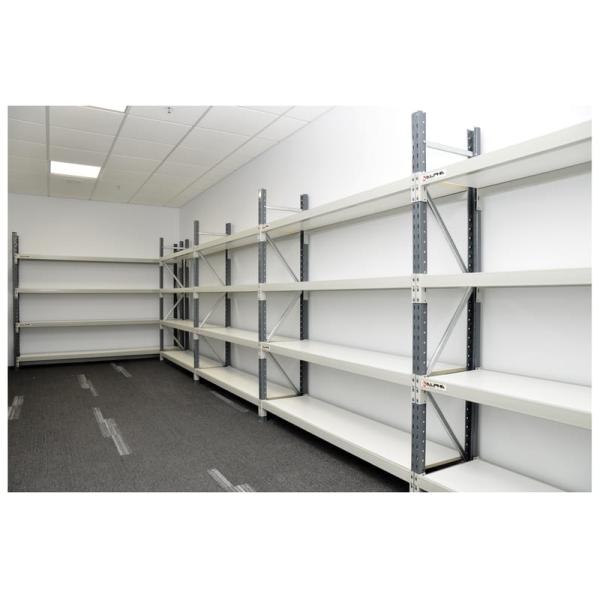 Easily Customized Storage Shelves Warehouse Steel Rack For Industrial Usage