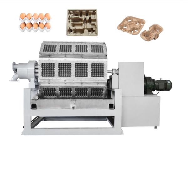 Cheap Low Power PLC Control Paper Pulp Tray Making Machine With Online Technical Support for sale