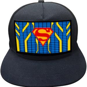 China Sound Activated LED Baseball Hats Light Up Flashing With Music on sale