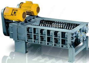 Best Powerful Double Axis Waste Rubber Tyre Recycling Machine SN - DS - 1500 Environmental wholesale