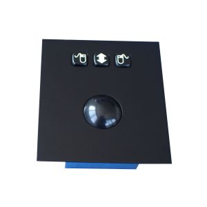 Best Black Industrial Trackball Pointing Device / kiosk trackball abrasion - resistant wholesale