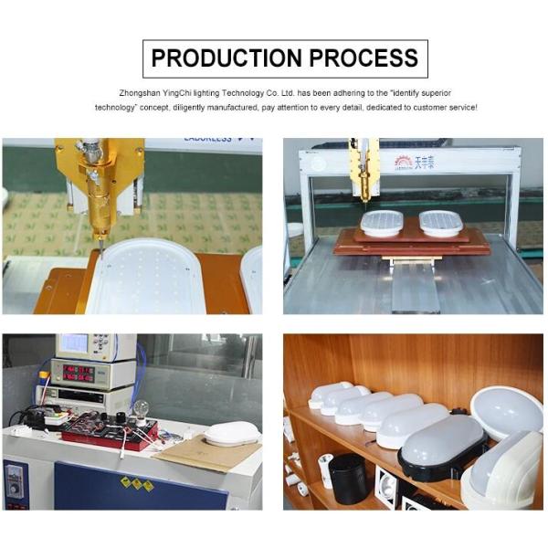 Round LED Bulkhead Lamp Decorative IK09 Energy Saving 15W 20W 24W