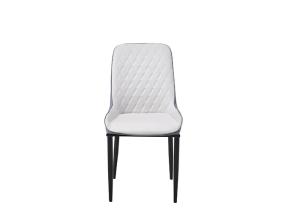 Best Minimalist Wrought Iron Leather Upholstered Dining Chair wholesale
