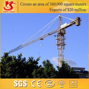 Best Building Construction site generally use Model QTZ6010 tower crane wholesale