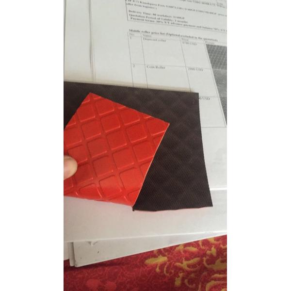 Hollow Out Type Plastic Mat Manufacturing Machine For 1200 - 2100mm Width Mats