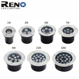 3000K-6500K LED Inground Light 24v rgbw With Bridgluxe Chip