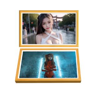 China 43 Inch Smart Large Wifi Android Digital Photo Frame Digital LCD Picture Frame For Marketing on sale