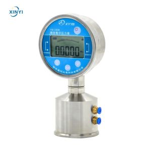 Intelligent Micro Digital Pressure Gauge Bottom Connection Radial Mounting