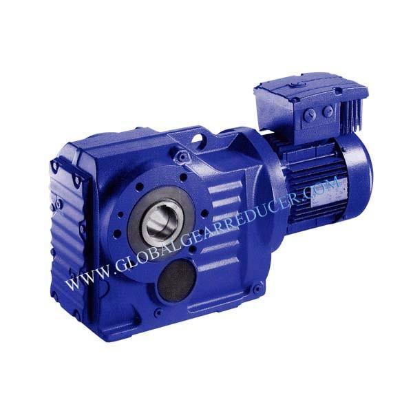 Cheap China K167 High Efficiency Gearbox Reducer With High Torque Helical Bevel Gear Motor for sale