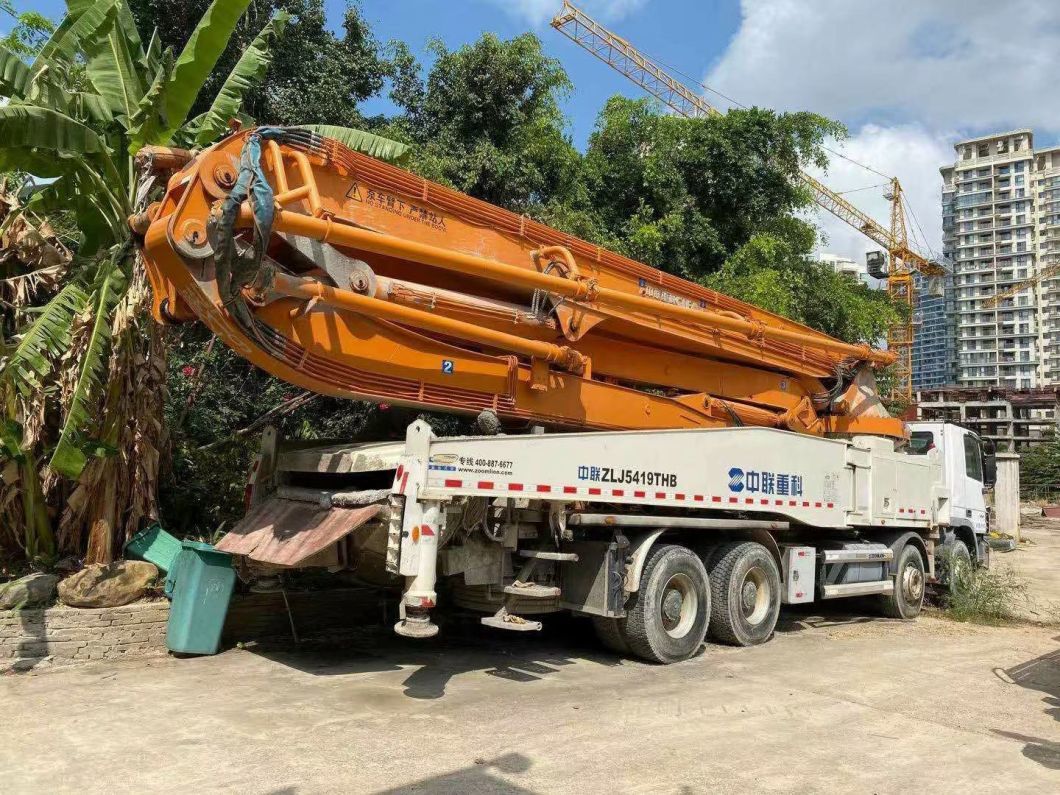 Second Hand Concrete Equipment Zoomlion 52m Actros Heavy Equipment Company
