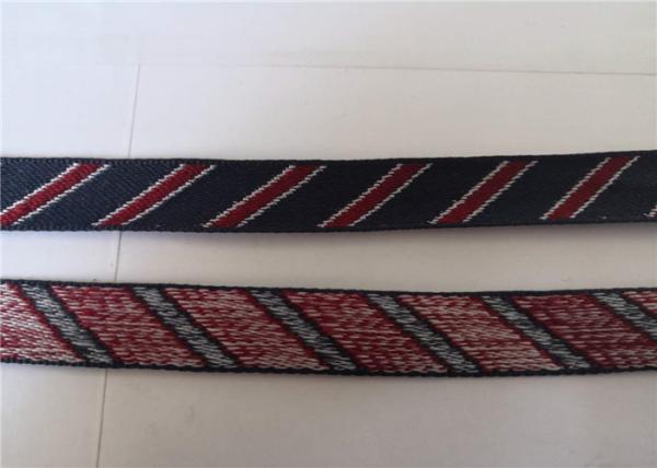 Cheap 1.5cm Polyester Webbing Tape Three Color Twill Custom Printed Patterns for sale