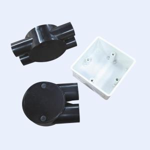 Zero Halogen 1 Way Junction Box UPVC 25mm For Pvc Conduit Low Smoke