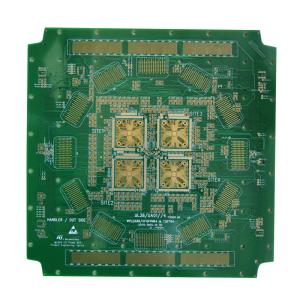 China Gold Plated 6OZ PCBA Printed Circuit Board Assembly Stamp Hole HASL Treatment on sale