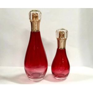 Best Bowl Shaped Glass Cosmetic Bottles Pump Bottles Lotion Bottles OEM wholesale