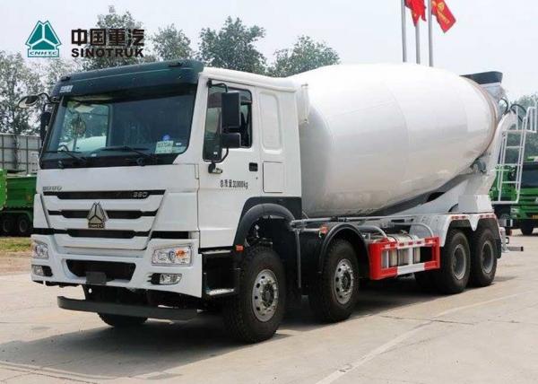 Cheap Durable SINOTRUK HOWO EURO 2 371HP Concrete Mixer Truck 8X4 10CBM 12CBM 12 Wheels for sale