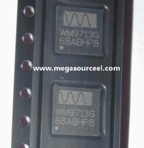 China WM9713LGEFL - Wolfson Microelectronics plc - AC 97 AUDIO TOUCHPANEL CODEC on sale