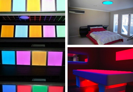 48W 300*1200mm led panel light RGB color