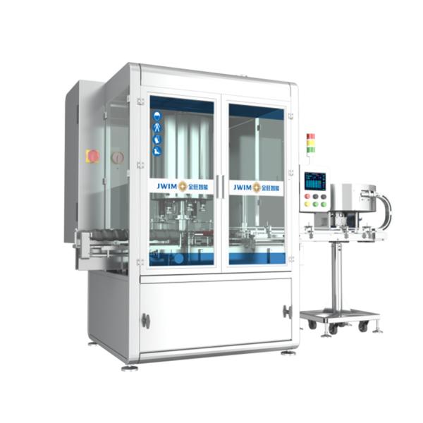 Pesticides 1-5L Drum Eight Head Automatic Rotary Capping Machine