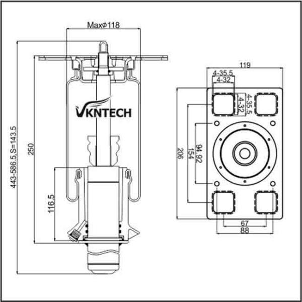 3800, 3900 Bus Cabin Air Springs Prostar 977C95 Sleeve Type Air Spring truck air suspension parts