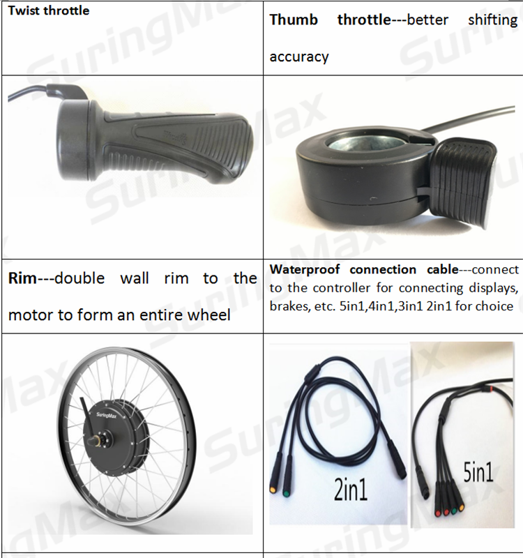 hub motor 72v 2000w