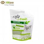 Stand Up Animal Dog Food Packaging Bag , Customized Size Resealable Dog Food Bag