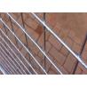 Buy cheap Hot Dipped Galvanized Steel Temporary Fencing With 38MM Pipe Plastic Foot from wholesalers