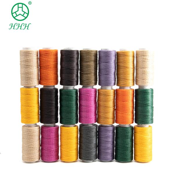 Chemical-Resistant Polyester Waxed Sewing Thread for Customized Flat Wax Thread