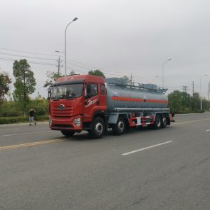 FAW 8x4 29CBM Chemical Tank Truck Water Bowser Truck Fuel Tank Truck for