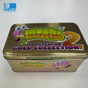 Food Grade Gift Wrapping A Round Tin , Empty Metal Wine Bottle Tin Packaging