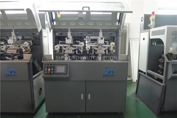 Cheap Three Color Automatic Hot Stamping Machine , 3600Pcs / Hr Auto Stamp Machine for sale