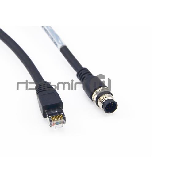 Anti Interference Industrial Ethernet Cable / Gigabit Ethernet Cable 15m Length