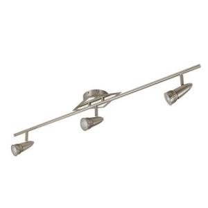 China Pendant 3*5W LED Track Spotlights Brush Nickel on sale