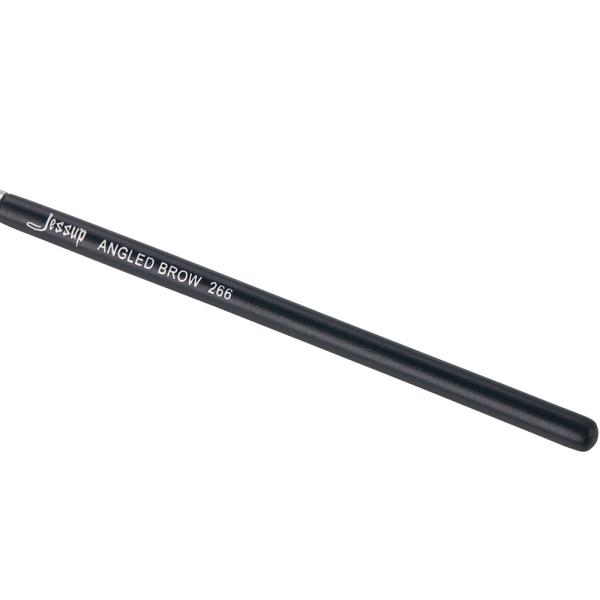 Firm Edge Angled Synthetic Makeup Brushes Set For Define Eyebrows