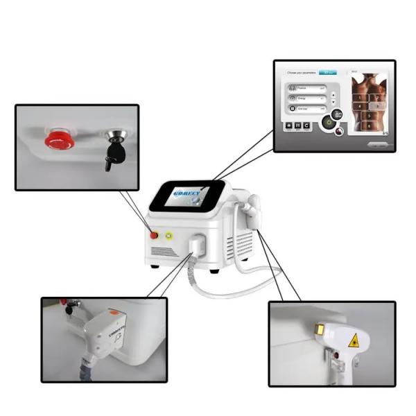 Professional 808Nm Diode Laser Hair Removal Machine with 1000W Best Strong Power and Energy Density of 1-120J/CM2/180J/CM2