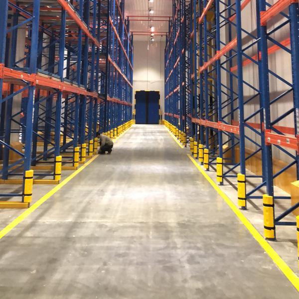 Get H500mm Plastic Warehouse Rack Column Protector for Selective Pallet Rack