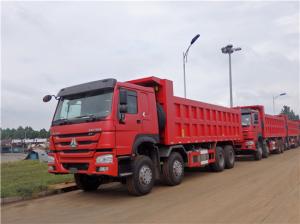 Best Sinotruck HOWO 8x4 371hp 40 Ton Dump Truck 12 Wheeler Truck Tipper Euro 2 wholesale