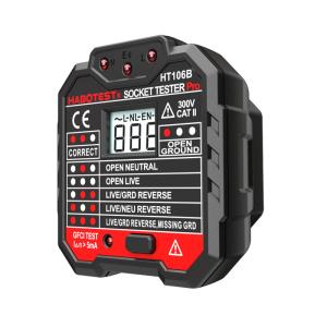 China 110/220V Power Socket Tester , Socket Outlet Checker With Voltage Measurement on sale