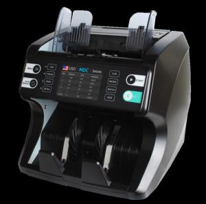 Best Two Pocket Mixed value counting machine currency sorter banknote note money multi currency sorting machine for banks wholesale