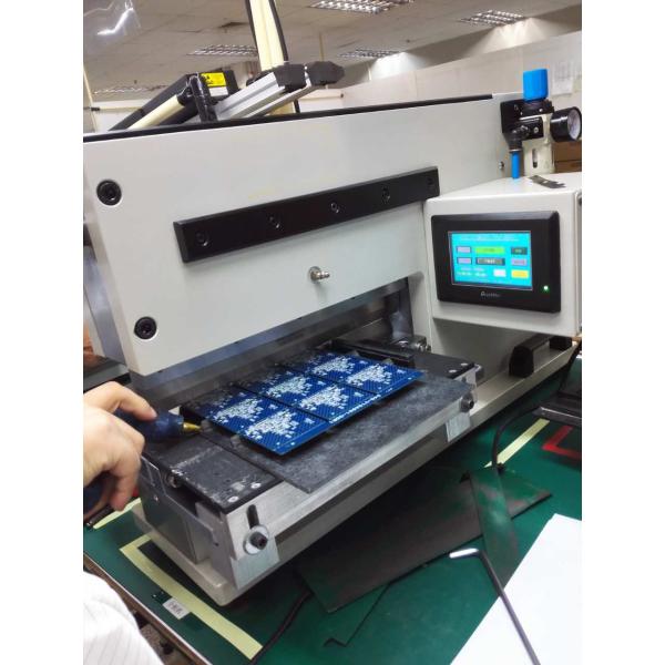 Air Driven Aluminum PCB Depaneling Tool Without Cutting Stress