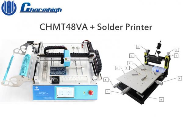 Cheap High Precise Manual Solder Printer Pick And Place Vision System Surface Mount Device for sale