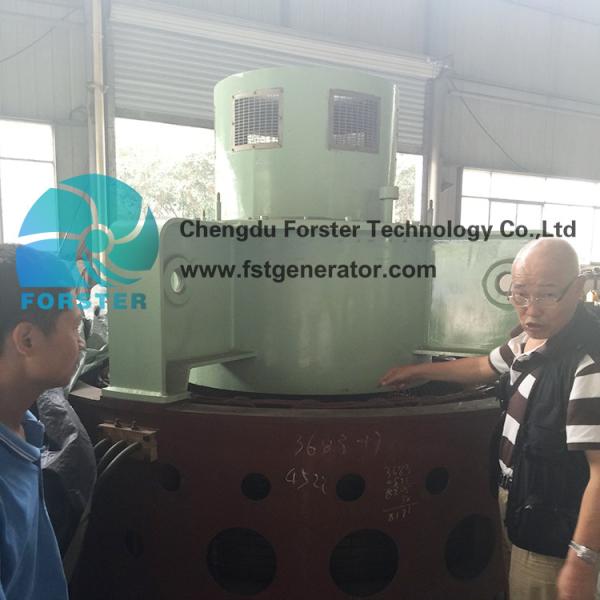 Active Vane Control Low Head Water Turbine Generator Compact Structure