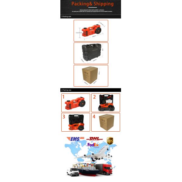 Car DC 12V Multi-Functional Electric Hydraulic Floor Jack with Inflating Pump,Design of current overload protection