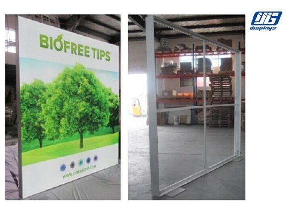 Cheap Free Standing Hanging Picture Frames High Lighting AC100V~240V With Fabric Face for sale