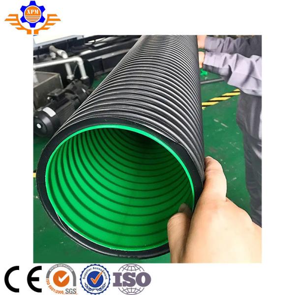 Cheap Plastic Pipe Extrusion Line For PP / PE Double Wall Corrugated Pipe for sale
