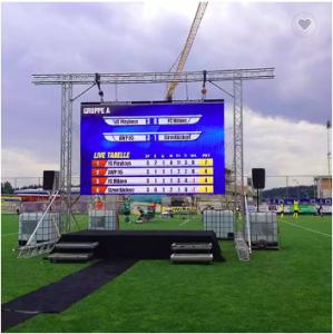 Movable P3.91 P4.81mm Rental Led Screens For Events , Mobile Rental LED Screen