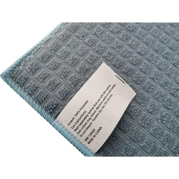 Solid Color All Polyester Microfiber Dish Drying Mat