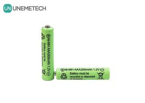 Ni-MH AAA Battery 1.2V 300mAh Rechargeable Battery For Solar Lights And Remote Controller