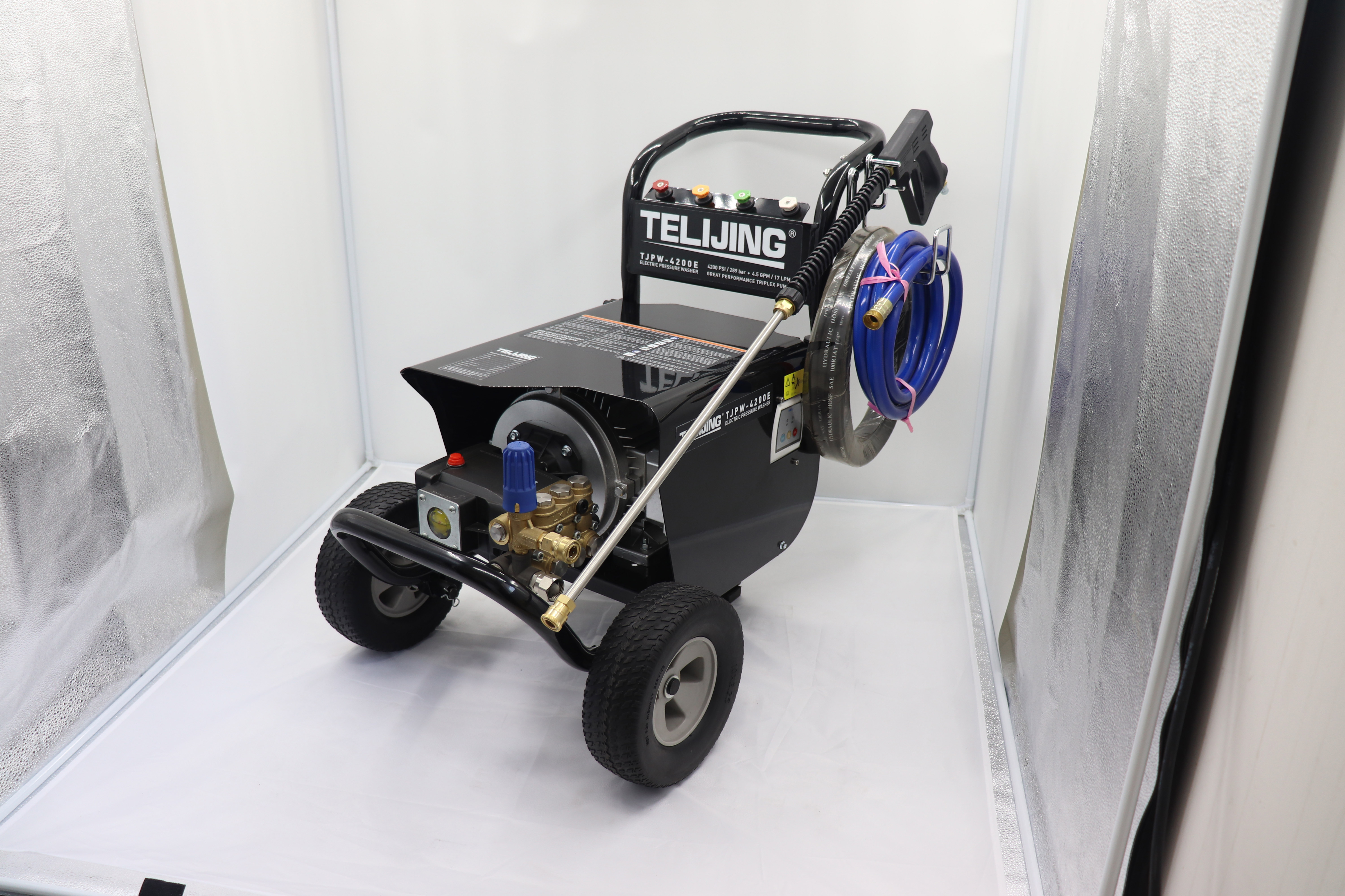1500PSI / 100bar 60 Triplex Pump Electric Water Jet Cleaner for HIGH PRESSURE CLEANER
