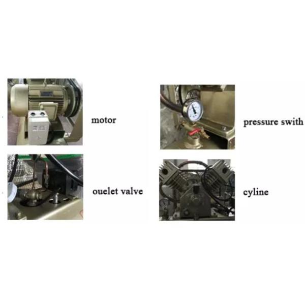Portable reciprocating air compressor machine